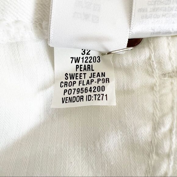 Lucky Brand Plus Size Pearl Sweet Jean Crop Flap, Size 14/ 32 Waist NWOT - Picture 13 of 14